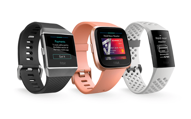Fitbit Pay Shopping or Dining | Pay on 