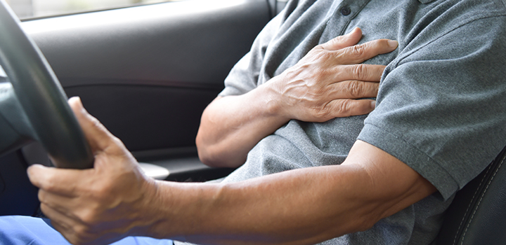 Listening to music while driving may help calm the heart