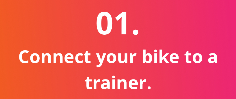Connect your Bike to a Trainer